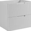 Furnidea Meuble de salle de bain suspendu sous vasque VENA blanc 60 cm* Meuble Sous Lavabo