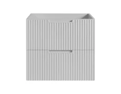Furnidea Meuble de salle de bain suspendu sous vasque VENA blanc 60 cm* Meuble Sous Lavabo