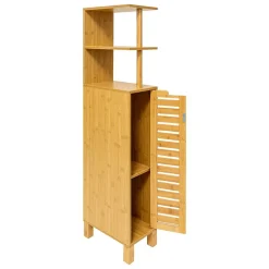 5Five Meuble de salle de bain Sicela 120x19cm en bambou - Marron-* Colonne De Salle De Bains