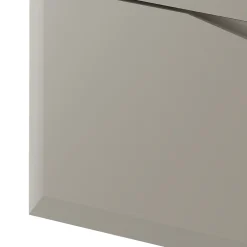 Furnidea Meuble de salle de bain sous vasque suspendu DELCA cachemire 80 cm