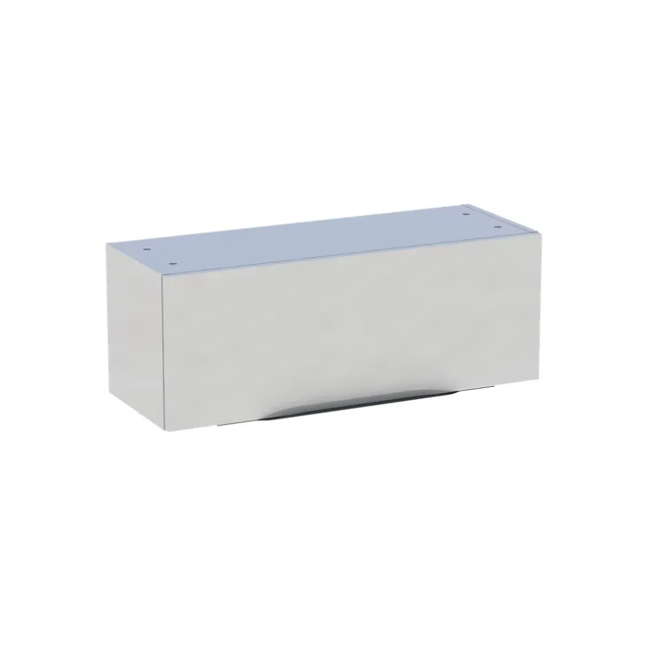Meuble de salle de bains haut blanc mat l.80 x H.30 x P.30 cm, Pamili