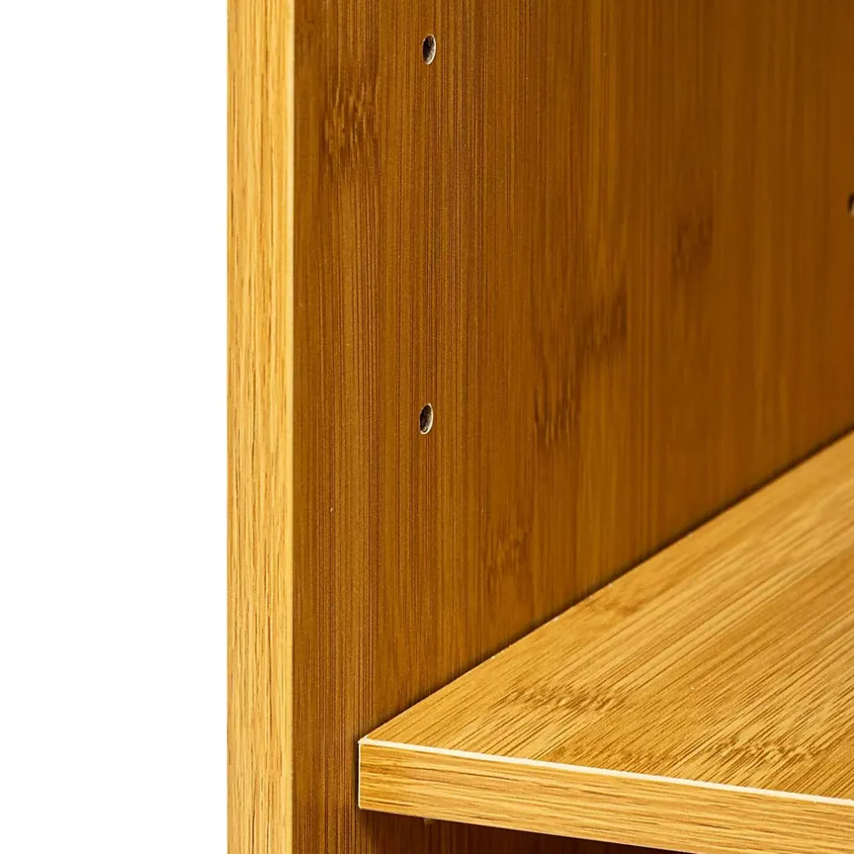 Five Simply Smart Meuble de WC en bambou SICELA - H. 120 cm* Colonne De Salle De Bains