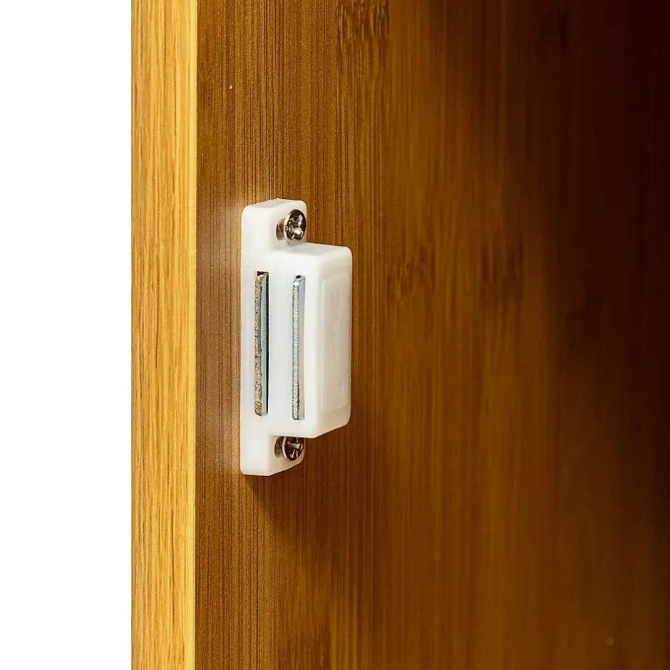 Five Simply Smart Meuble de WC en bambou SICELA - H. 120 cm* Colonne De Salle De Bains