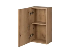 Furnidea Meuble haut de salle de bain à suspendre NOVA OAK 20 x 57 cm* Armoire De Salle De Bains