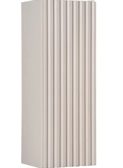 Furnidea Meuble haut de salle de bain suspendue NOVA CACHEMIRE 20 x 57 cm