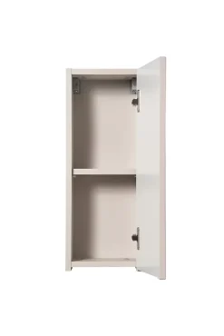 Furnidea Meuble haut de salle de bain suspendue NOVA CACHEMIRE 20 x 57 cm