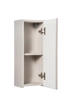 Furnidea Meuble haut de salle de bain suspendue NOVA CACHEMIRE 20 x 57 cm