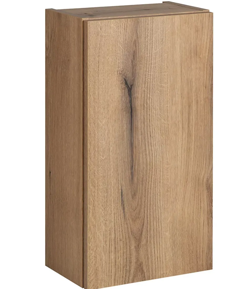 Furnidea Meuble haut de salle de bain à suspendre NOVA OAK 30 x 57 cm