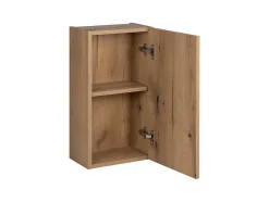 Furnidea Meuble haut de salle de bain à suspendre NOVA OAK 30 x 57 cm
