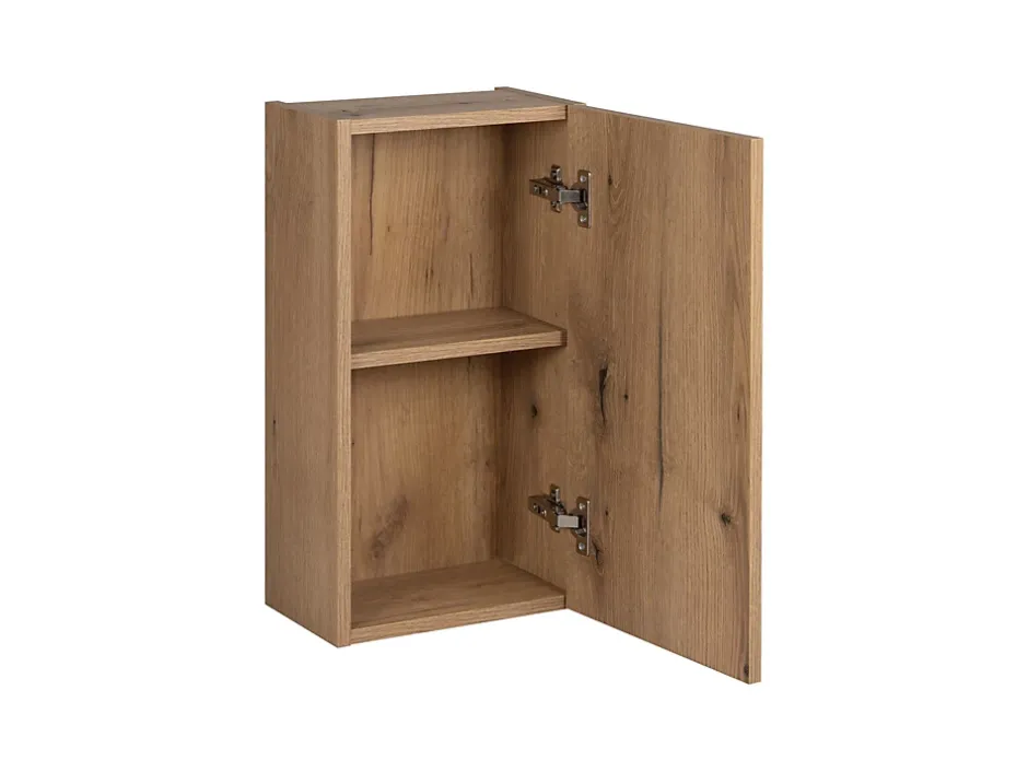 Furnidea Meuble haut de salle de bain à suspendre NOVA OAK 30 x 57 cm