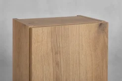 Furnidea Meuble haut de salle de bain à suspendre NOVA OAK 30 x 57 cm