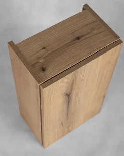 Furnidea Meuble haut de salle de bain à suspendre NOVA OAK 30 x 57 cm