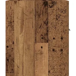Vidaxl Meuble lavabo de salle de bain vieux bois bois d'ingénierie