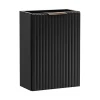 Furnidea Meuble lave main à suspendre ADEL NOIR 40 cm* Lave-Mains