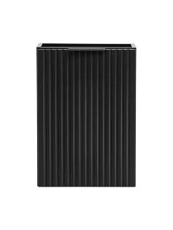 Furnidea Meuble lave main à suspendre ADEL NOIR 40 cm* Lave-Mains