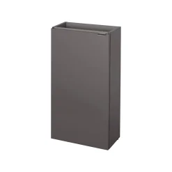 GoodHome Meuble lave mains à poser Imandra gris taupé L.44 x H.79 cm