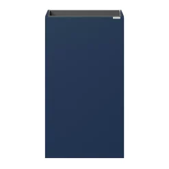 GoodHome Meuble lave mains à poser bleu nuit mat l.44 x H.79 x P.23 cm, Imandra