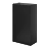 GoodHome Meuble lave mains à poser noir mat l.44 x H.79 x P.23 cm, Imandra* Lave-Mains