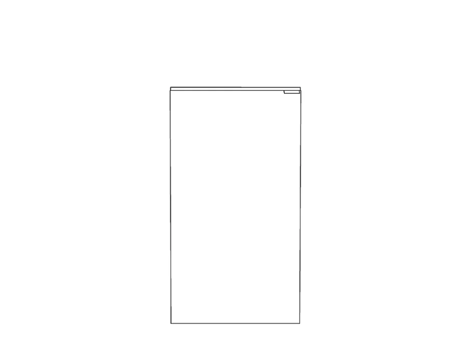GoodHome Meuble lave mains à poser effet chêne l.44 x H.79 x P.23 cm, Imandra* Lave-Mains
