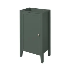 GoodHome Meuble lave-mains à poser l.60 cm vert + plan vasque lave-mains Lana, Perma* Lave-Mains