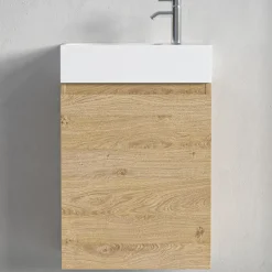 Lomazoo Meuble lave-mains chêne clair Malibu - 40cm* Lave-Mains