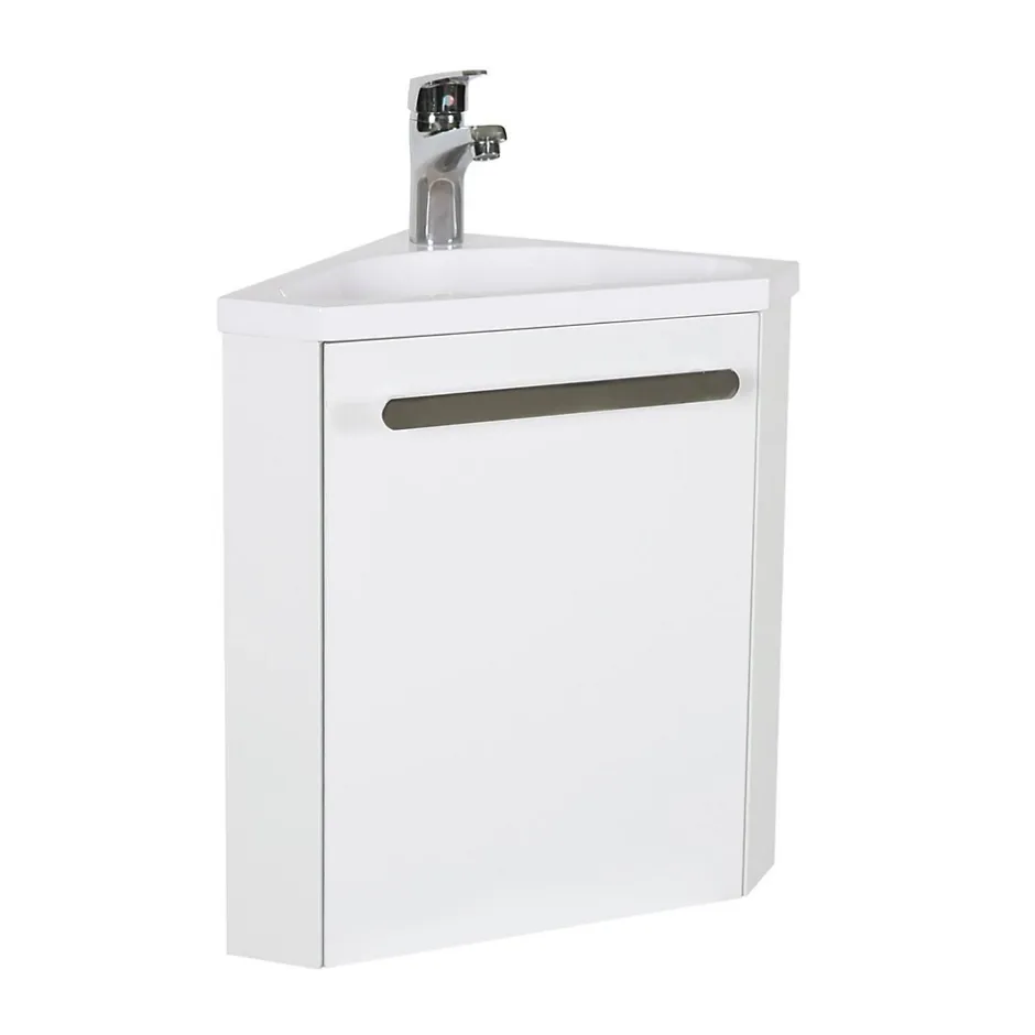 Mob-In Meuble lave-mains d'angle SKINO