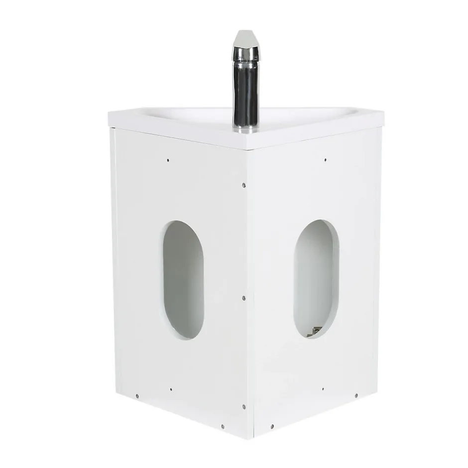 Mob-In Meuble lave-mains d'angle SKINO
