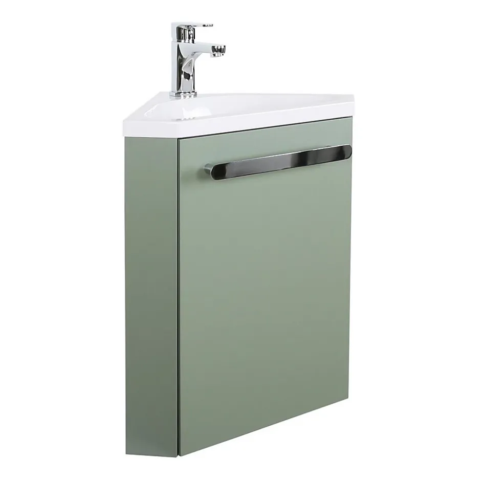 Mob-In Meuble lave-mains d'angle SKINO* Meuble Wc