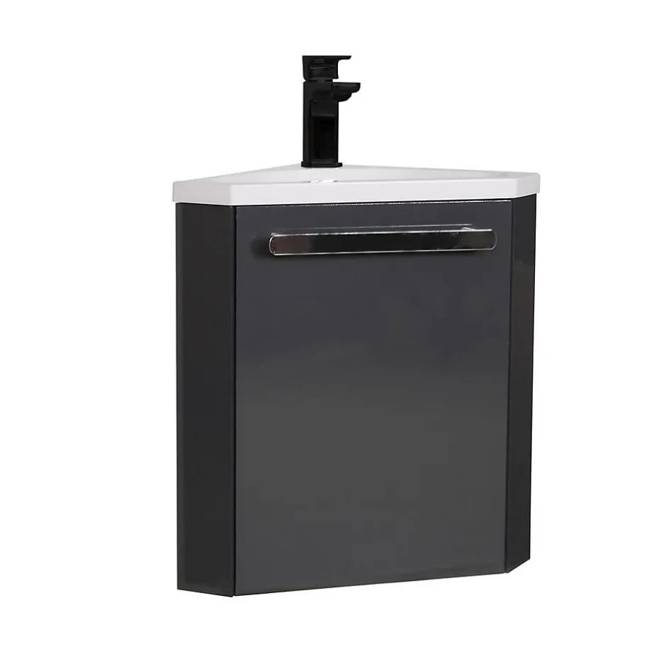 Mob-In Meuble lave-mains d'angle SKINO