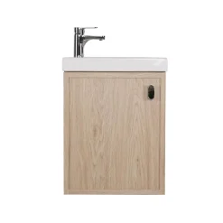 Mob-In Meuble lave-mains décor chêne FRAME* Meuble Wc