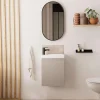 Mob-In Meuble lave-mains LISA + miroir ovale