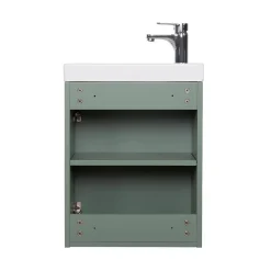 Mob-In Meuble lave-mains LISA + miroir tablette* Lave-Mains