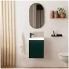 Mob-In Meuble lave-mains LISA + miroir ovale