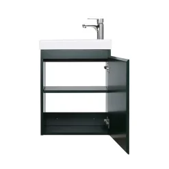 Mob-In Meuble lave-mains LISA + miroir ovale