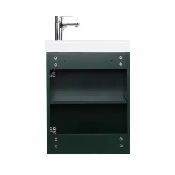 Mob-In Meuble lave-mains LISA + miroir ovale