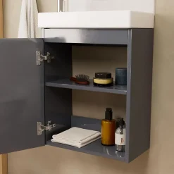 Mob-In Meuble lave-mains LISA + robinet chromé