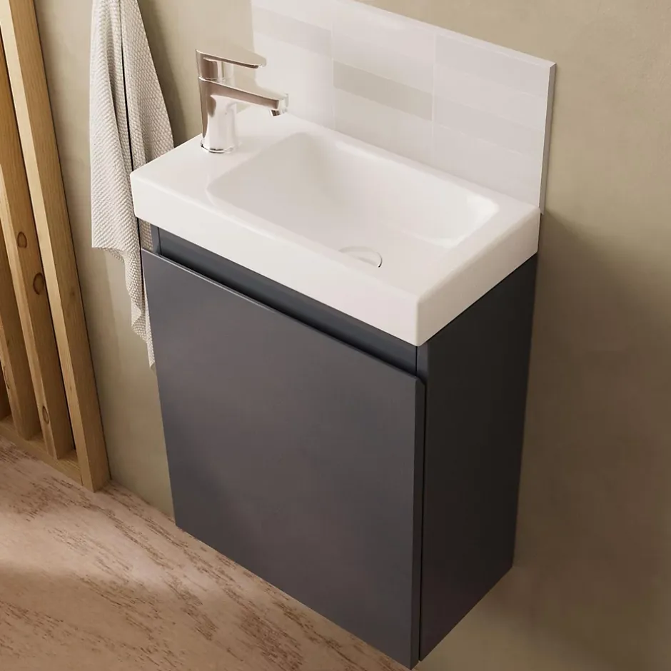 Mob-In Meuble lave-mains LISA + robinet chromé