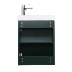 Mob-In Meuble lave-mains LISA + robinet noir* Lave-Mains
