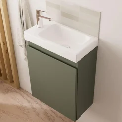 Mob-In Meuble lave-mains LISA + robinet chromé