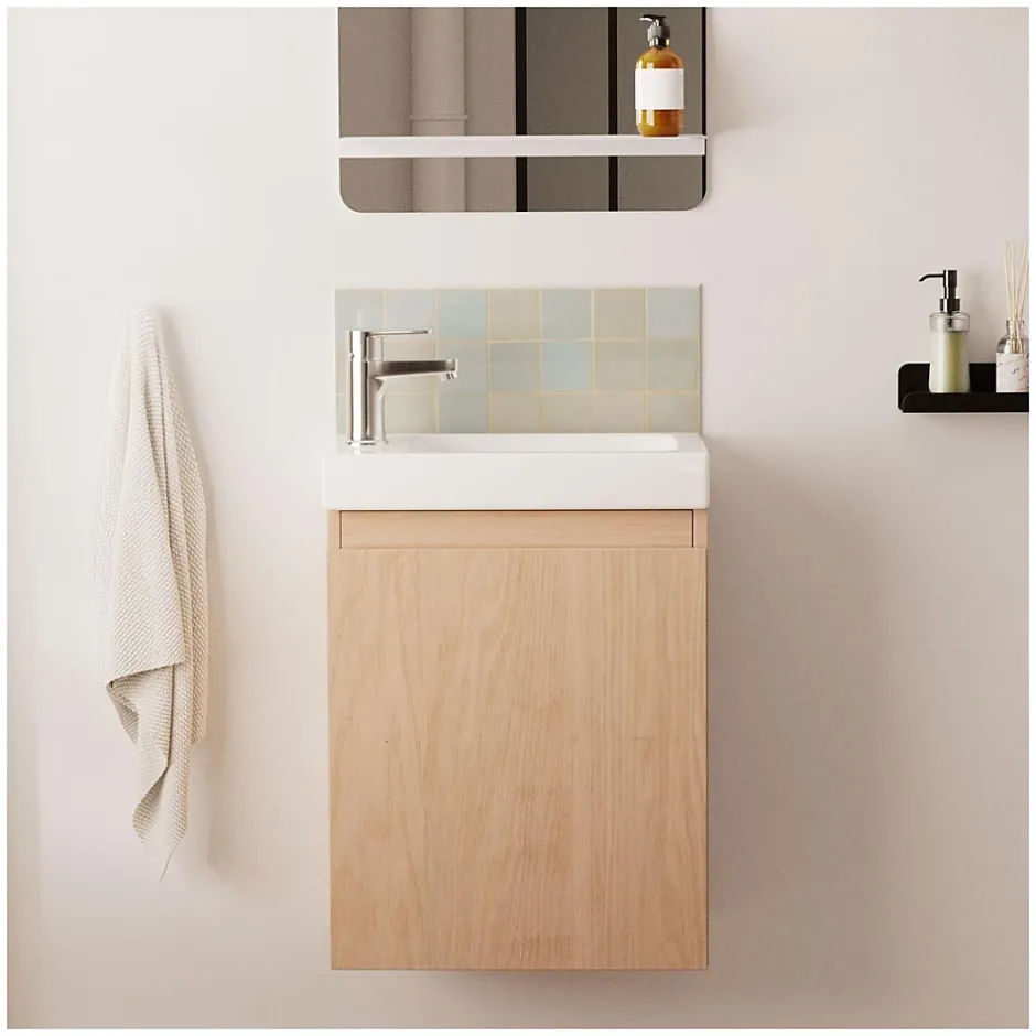Mob-In Meuble lave-mains LISA suspendu 41 cm* Lave-Mains
