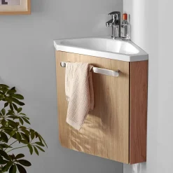 Mob-In Meuble lave-mains SKINO + robinet chromé