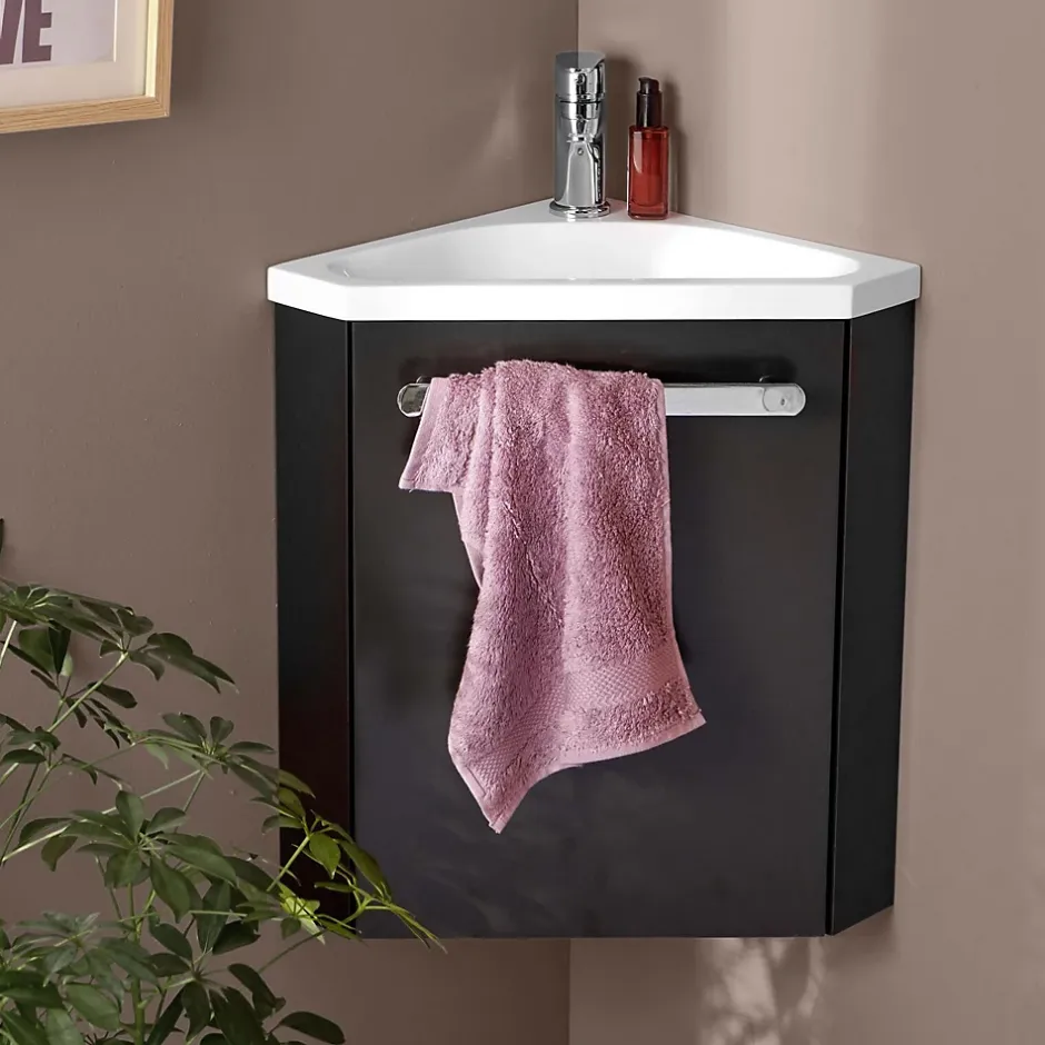 Mob-In Meuble lave-mains SKINO + robinet chromé
