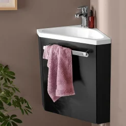 Mob-In Meuble lave-mains SKINO + robinet chromé