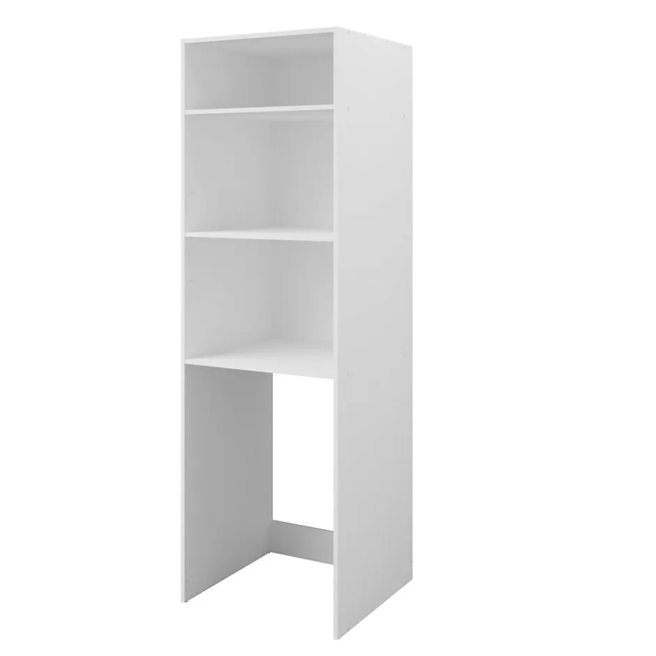 Parisot Meuble machine à laver Londy l.64,2 x H. 203,2 x P. 64,2 cm* Rangement Buanderie|Meuble Buanderie