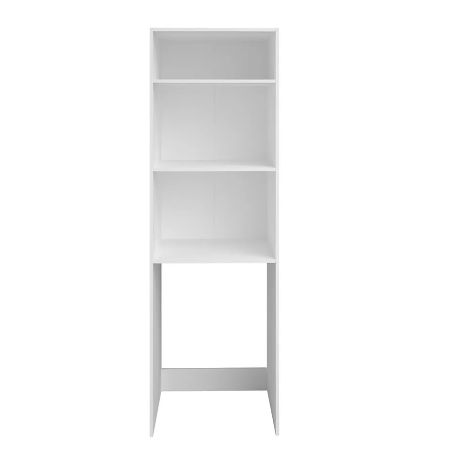 Parisot Meuble machine à laver Londy l.64,2 x H. 203,2 x P. 64,2 cm* Rangement Buanderie|Meuble Buanderie