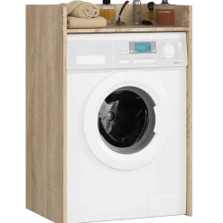 Akord Furniture Factory Meuble pour lave-linge AKORD FIN Chêne Sonoma 64 cm 1 étagère 64x50x98 cm