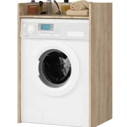 Akord Furniture Factory Meuble pour lave-linge AKORD FIN Chêne Sonoma 64 cm 1 étagère 64x50x98 cm