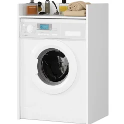 Akord Furniture Factory Meuble pour lave-linge AKORD FIN Blanche 64 cm 1 étagère 64x50x98 cm