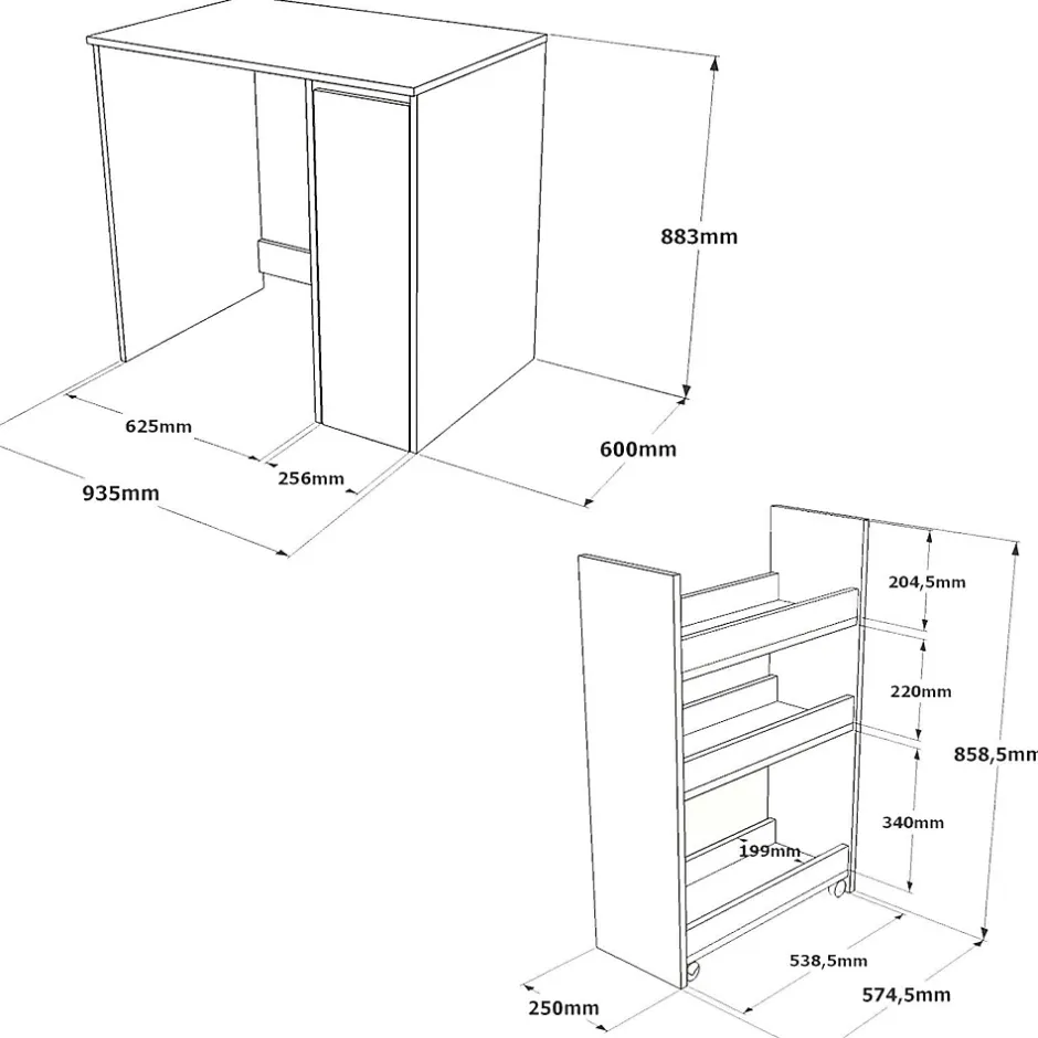 Pier Import Meuble pour machine à laver blanc avec rangement MARFA* Armoire De Salle De Bains