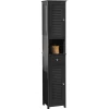 Sobuy Meuble Rangement Salle de Bain Armoire Haute Meuble Colonne, FRG236-DG,* Colonne De Salle De Bains|Meuble De Salle De Bains Faible Profondeur